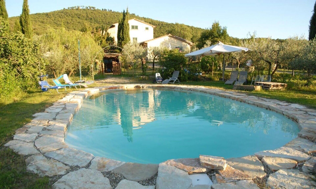 Cortona Villa | Beautiful private villa with A/C, WIFI, private pool, TV, patio, panoramic view, close to Cortona
