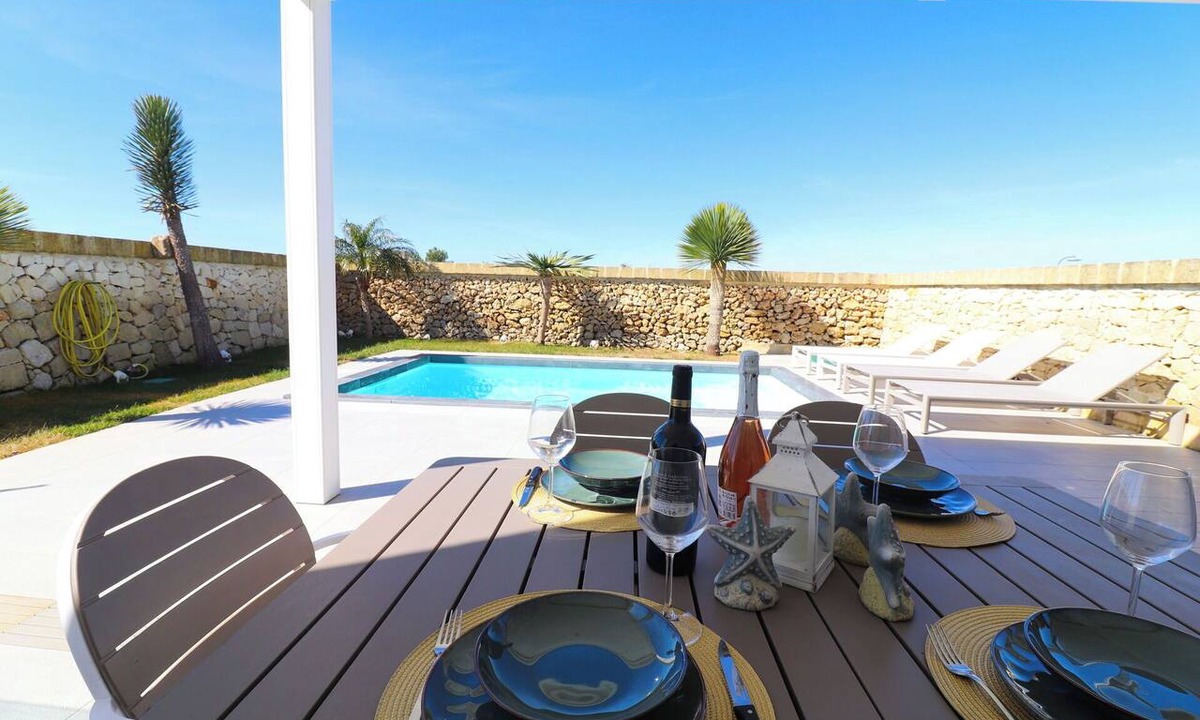 Otranto Villa | Beautiful private villa for 4 people with WIFI, A/C, private pool, terrace and panoramic view