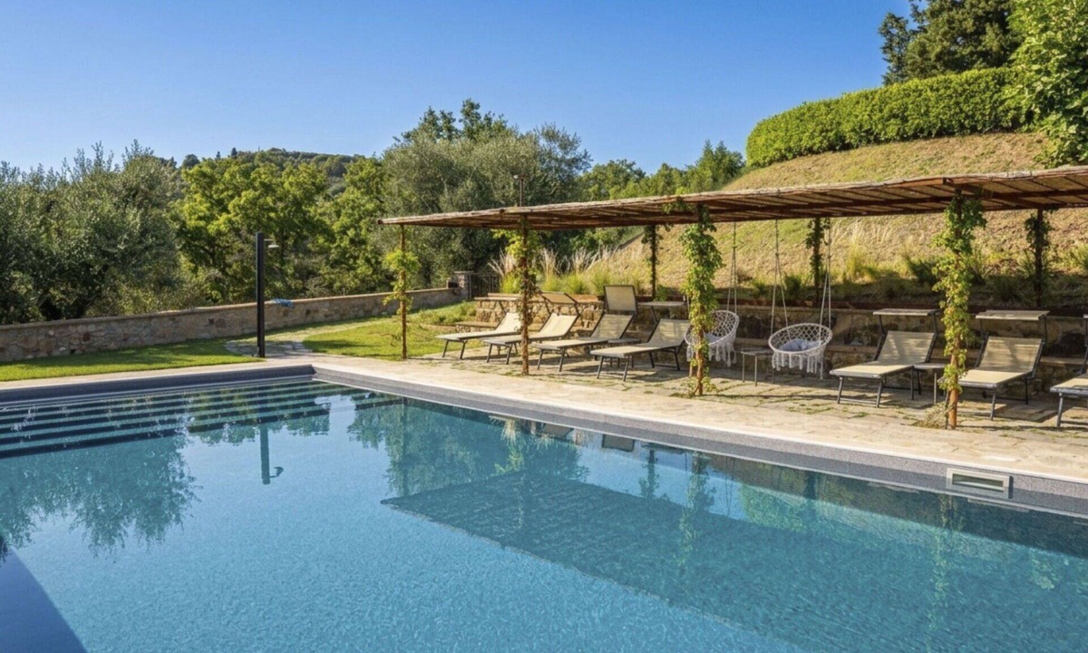 Panicale Apartment | Cosy apartment for 4 guests with A/C, pool, WIFI, TV, patio and pets allowed