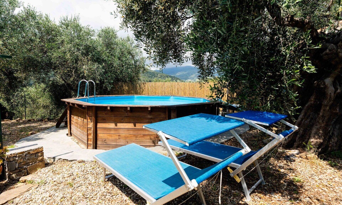 Civezza Apartment | Lovely apartment for 10 people with WIFI, A/C, pool, patio and pets allowed