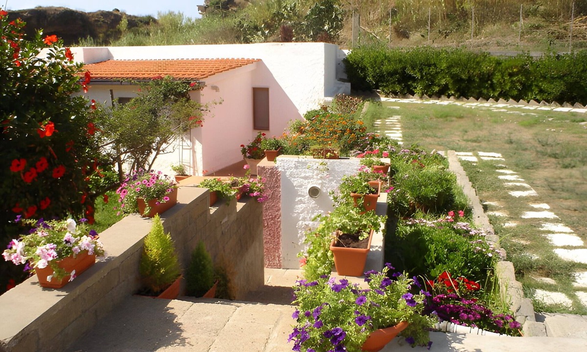 Ventotene Villa | Seaside Villa in Ventotene with Stunning Views, Garden, and Terraces