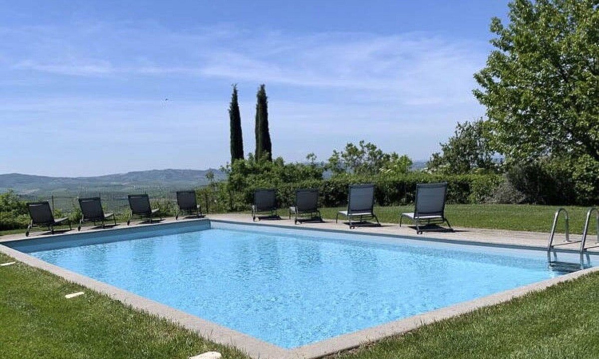 Chianciano Terme Villa | Stunning private villa with A/C, WIFI, private pool, terrace, panoramic view, close to Montepulciano