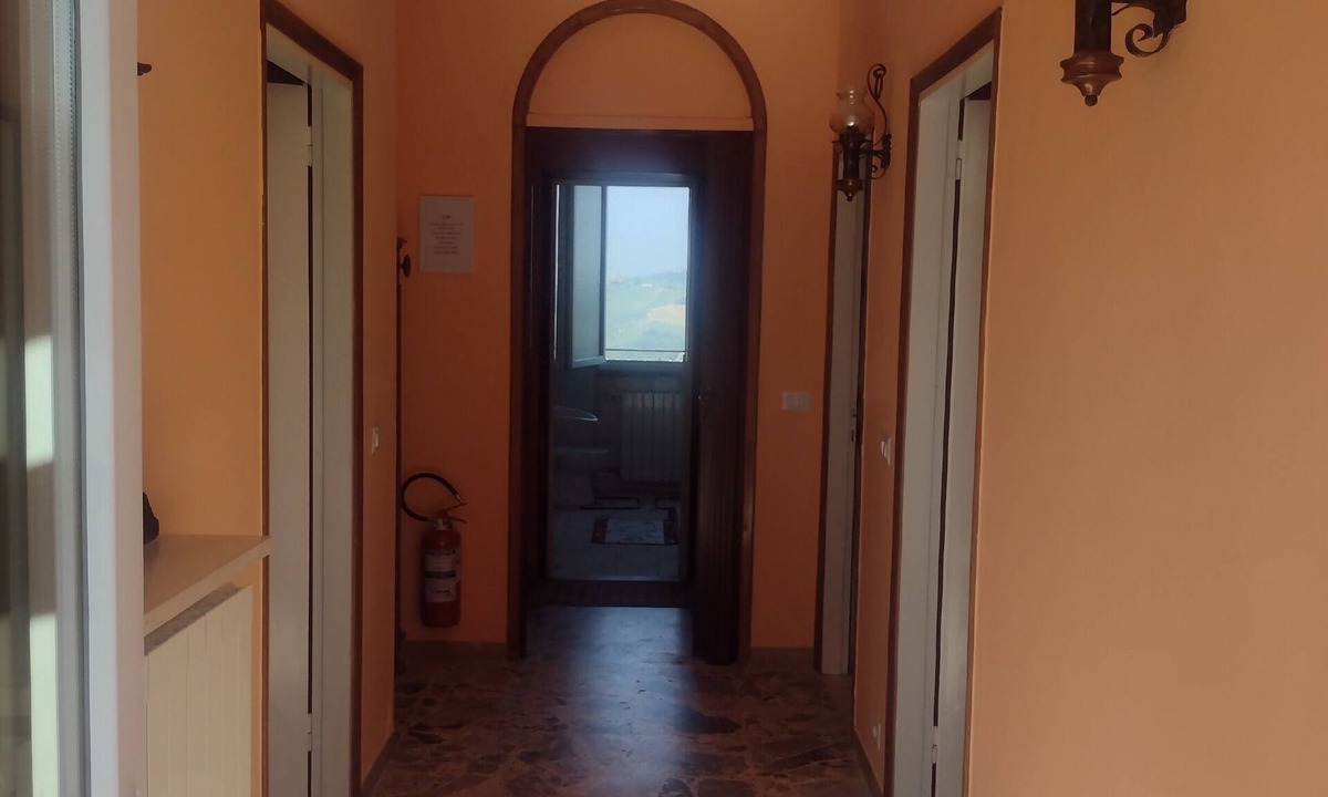 Montecalvo Versiggia Bed & Breakfast | Terrace with view of hills, 7km paragliding field, 15km heliport