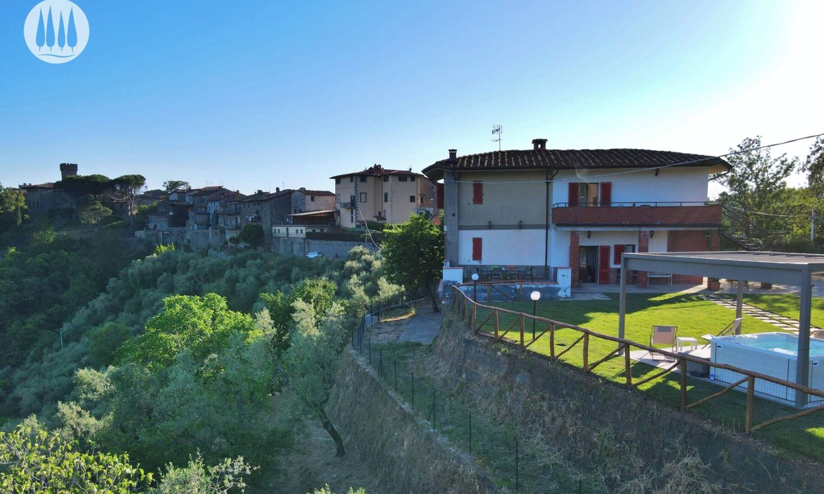 Massa e Cozzile Apartment | Tuscan Olive Grove Retreat with Hot Tub & Medieval Village Views