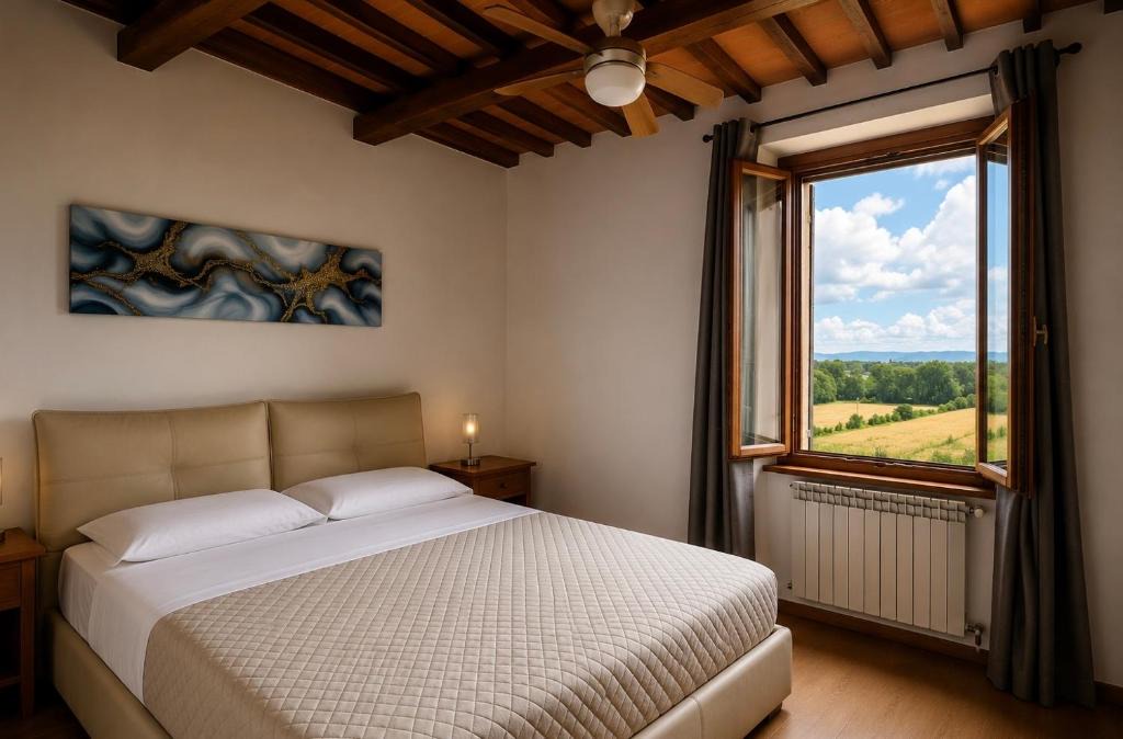 Ponte Buriano Villa | Villa La Gioconda - Heated Pool and Gym