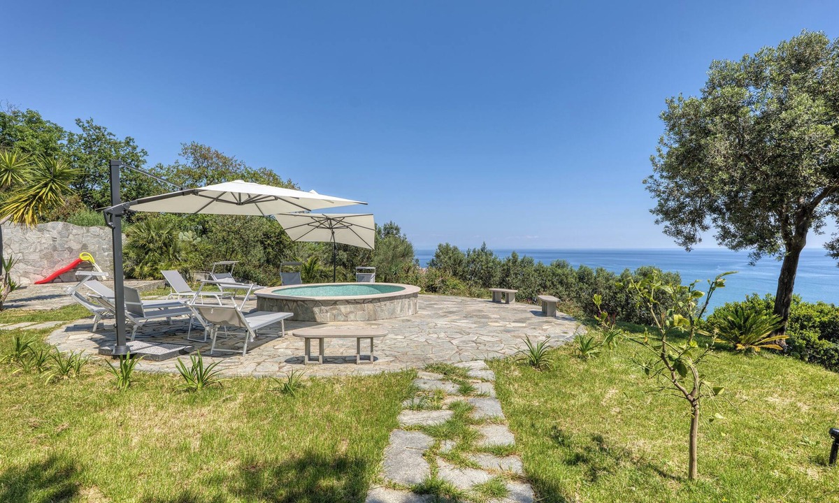 Vigo-Peirano Villa | Villa Luce del Sol with Pool - L, Alassio, Italy