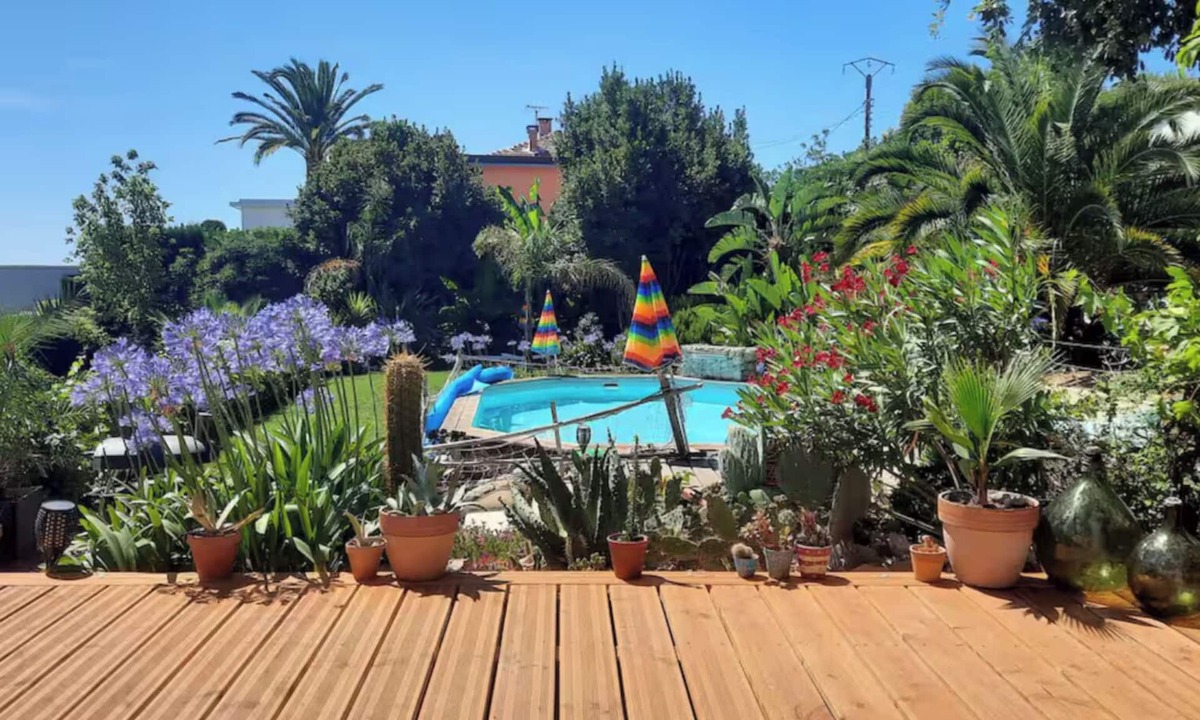 Saint-Laurent-du-Var Villa | Villa Montaleigne Hills: sea and Nice views