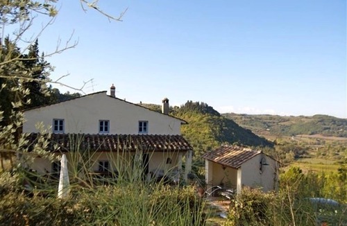 San Casciano in Val di Pesa Villa | 500 Year Old Tuscany Villa Near Florence Pool Fireplace Superb Views Location