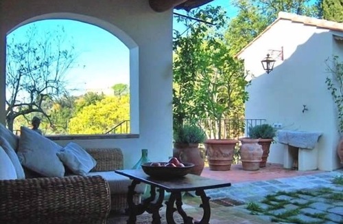 San Casciano in Val di Pesa Villa | 500 Year Old Tuscany Villa Near Florence Pool Fireplace Superb Views Location