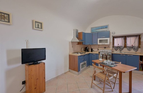 Vezzano Ligure Apartment | A comfortable 50 sqm apartment, perfect for two people, located on the ground floor of a period building.The property is located in Vezzano Ligure, a historic and scenic village in the province of La Spezia, ideal for those seeking a quiet yet convenient