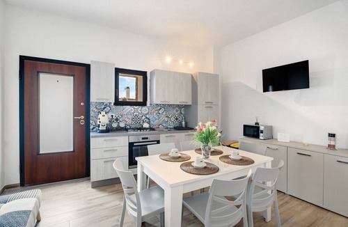 Capaccio Scalo Apartment | Apartment 'Borgo San Martino 1' with Mountain View, Balcony & Wi-Fi