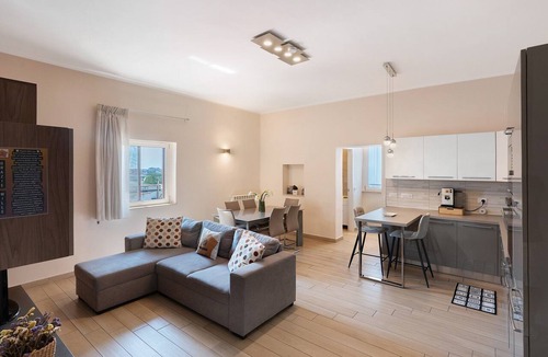 Sant'Antonio Abate House | Apartment 'Diegopas' with Sea View, Wi-Fi and Air Conditioning