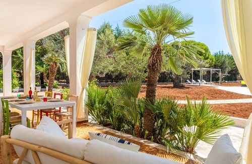Torre Suda Villa | Beach villa with private pool - surrounded by big green and peaceful garden