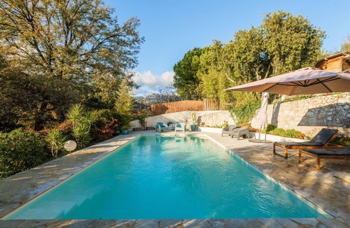 Saint-Paul-de-Vence Villa | Beatrice, villa with pool and view over St Paul de Vence village
