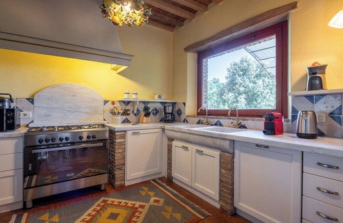 Rapolano Terme Villa | Beautiful private villa for 8 people with private pool, A/C, WIFI, veranda and panoramic view