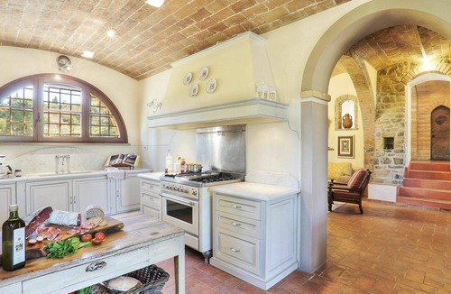 Gambassi Terme Villa | Beautiful private villa for 14 people with private pool, A/C, WIFI, TV, terrace and panoramic view