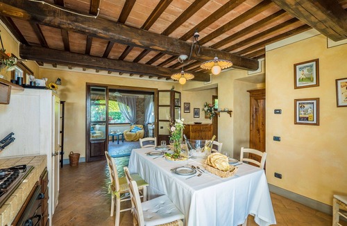 Montaione Villa | Beautiful private villa with WIFI, A/C, private pool, hot tub, TV, balcony, close to San Gimignano