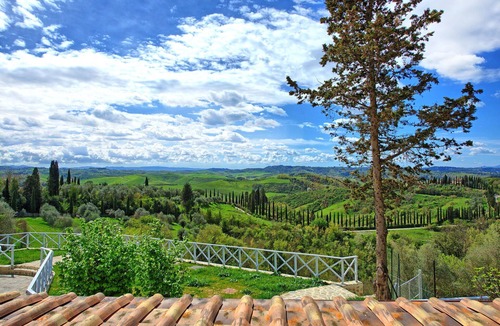 Montaione Villa | Beautiful private villa for 6 people with private pool, WIFI, A/C, patio and panoramic view
