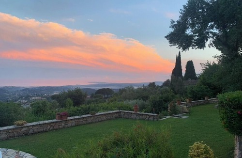 Vence Villa | Beautiful Vence Villa and Pool Overlooking the Cote D'Azur