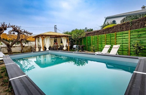 Forio Villa | Blue shell villa a stone's throw from the sea