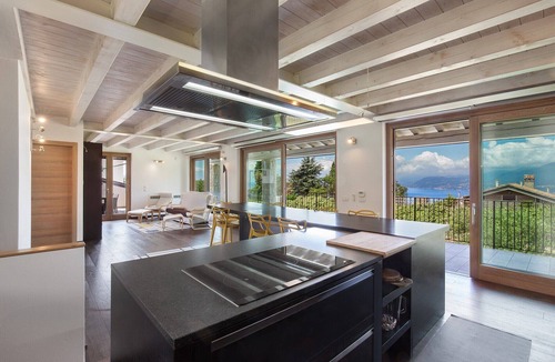 Torri del Benaco House | Ca' Bosca: Exclusive Lakeview Villa with Private Pool and Rooftop in Albisano