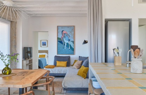 Seccheto Apartment | Casa Azzurrina Mare Apartment with Sea View, Wi-Fi, and Air Conditioning