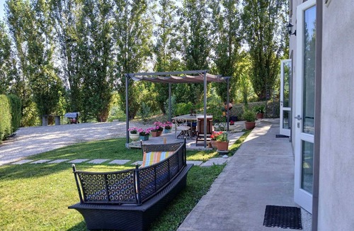 Castelnuovo Calcea Apartment | Casa San Rocco-piscina con vista sulle colline