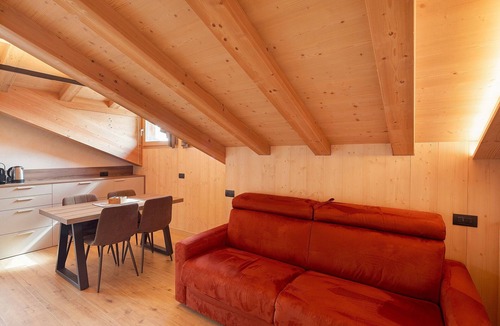 Livigno Ski Chalet | Chalet 'Malva' with Mountain View, Balcony and Wi-Fi