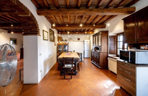 Monti Apartment | Charming 160 square meters apartment, perfect for six people, located on the first floor of a recently renovated medieval convent (no elevator).The property is located in Monti, a hamlet of Gaiole in Chianti: the area is extremely quiet and surrounded by