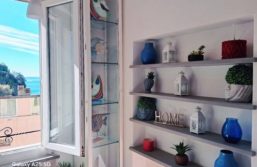 Riomaggiore Apartment | Charming sea view apartment for families, with sky tv