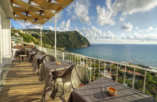 Succhivo Bed & Breakfast | Forio- Ischia With a Breathtaking View of Citara for 6 in Communicating Rooms