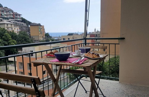 Bogliasco Apartment | Gemütliche Wohnung in Bogliasco mit Schöner Terrasse und Panoramablick by Interhome