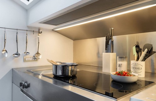 Porta Lodovica Apartment | GuestHost - Luxurious 500 square meters apartment, perfect for seven people, located on the first floor of a building with an elevator (NOT accessible to disabled guests) within the Residenza degli Orti Antichi complex.The property is located near Croc