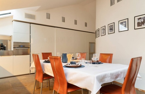 Porta Lodovica Apartment | GuestHost - Luxurious 500 square meters apartment, perfect for seven people, located on the first floor of a building with an elevator (NOT accessible to disabled guests) within the Residenza degli Orti Antichi complex.The property is located near Croc