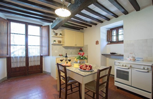 Casorbica-Salcotto Villa | Historic 14th Century Church Villa with Private Pool in vineyard near Cortona