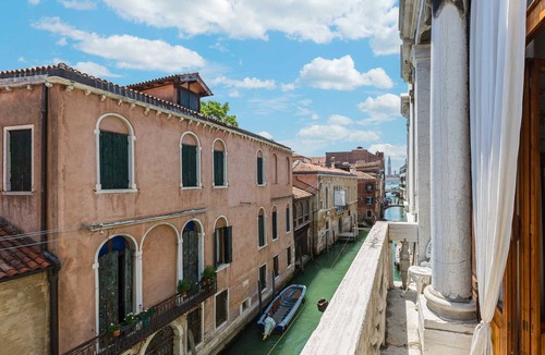Castello Apartment | Historic Luxury Palazzo with Private Garden & Canal Access Near St Mark's Square