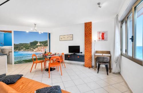 Capo Mimosa-Rollo Apartment | Il Suono del Mare - Sea Front Apt and Pool - Happy Rentals