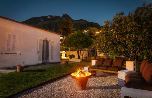 Lacco Ameno Apartment | Ischia Sea View Garden - Fire Pit & Outdoor Living