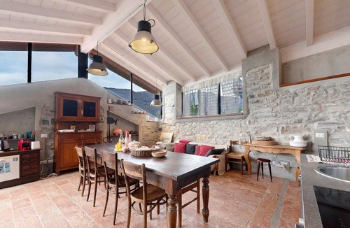 Blevio Apartment | 'Loft and Veranda on Lake Como' Apartment with Lake View, Wi-Fi, and Air Conditioning