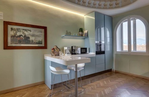 Santa Maria Novella Apartment | Luxury Riverside Apartment with Arno Views, Balconies & Private Garage