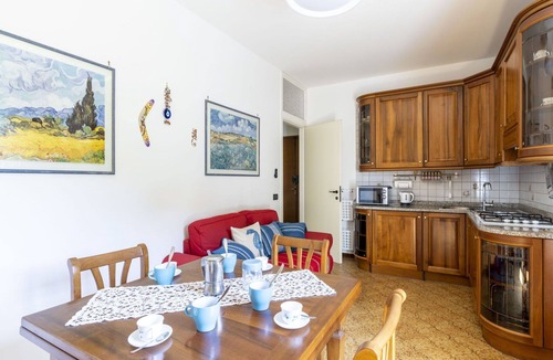 San Bartolomeo al Mare Apartment | Nice apartment for 4 people with WIFI, pool, TV, terrace and panoramic view