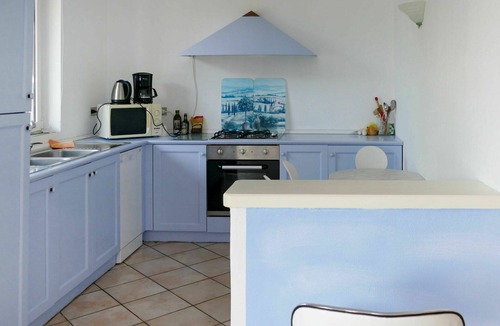 Monade Santa Lucia Villa | Nice apartment in villa with pool, WIFI, A/C, TV, patio, pets allowed and panoramic view