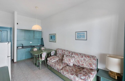 Palinuro Apartment | P.R. Club - Studio Molpa 14' with Sea View, Private Terrace, and Air Conditioning