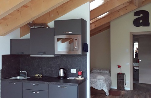 Valtellina Apartment | Panoramic studio apartment