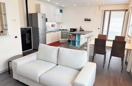 Cornedo Vicentino Apartment | Penthouse near bike path + panoramic terrace and private garage