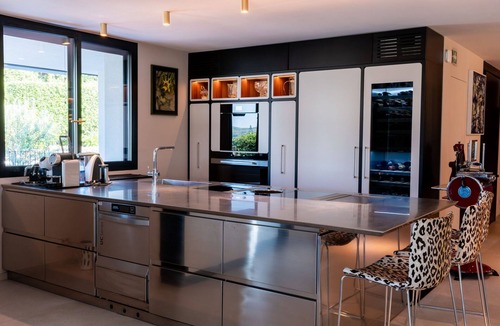 Pedemonte Villa | Private Villa with sauna, private pool, A/C, WIFI, TV, patio, panoramic view, close to Verona