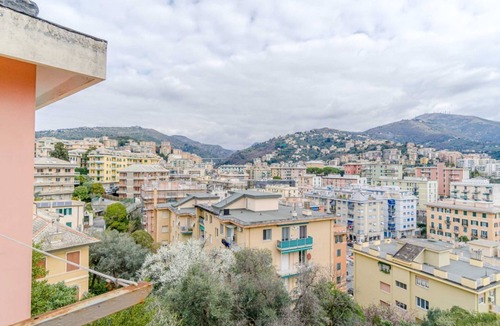 Sturla Apartment | Spacious and welcoming 80 square meters apartment, perfect for four people, located on the fifth floor of a building with an elevator (NOT accessible to disabled guests).The property is located in the Sturla area, a residential neighborhood in Genoa alon
