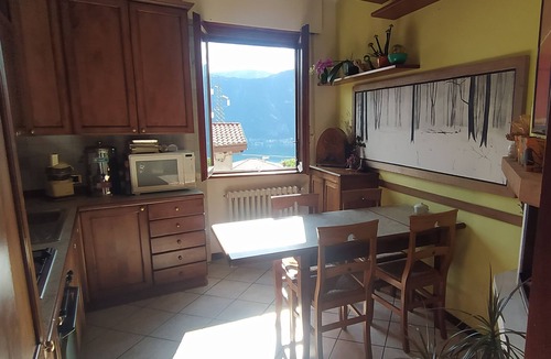 Crebbio Apartment | Spacious apartment with a view, very well equipped, between lake and mountain.