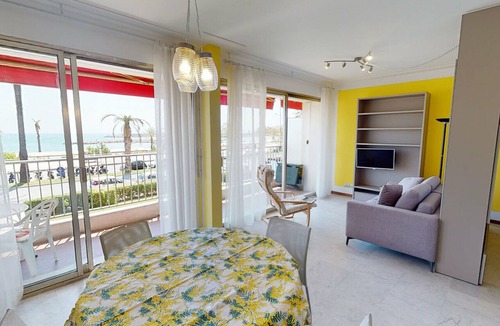 Menton Apartment | Spacious Studio with Sea View, Terrace, Near Center and Beaches in Menton