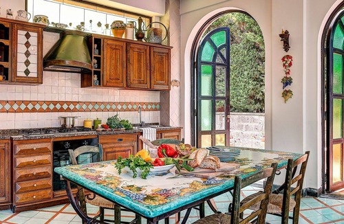Colli di Fontanelle Villa | Stunning private villa with A/C, private pool, WIFI, TV, patio, panoramic view, close to Sorrento